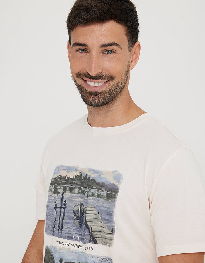 koala bay Camiseta Manga Corta Estampado - Gallery Descuento por venta flash