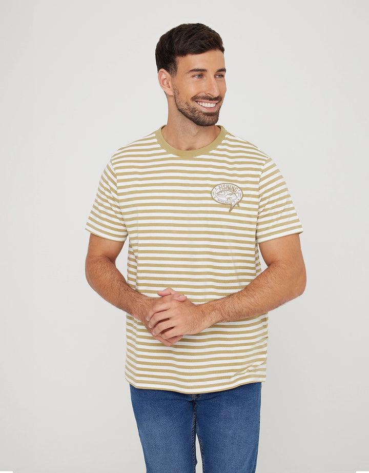 koala bay Camiseta Manga Corta Rayas - Canoon Ofertas especiales