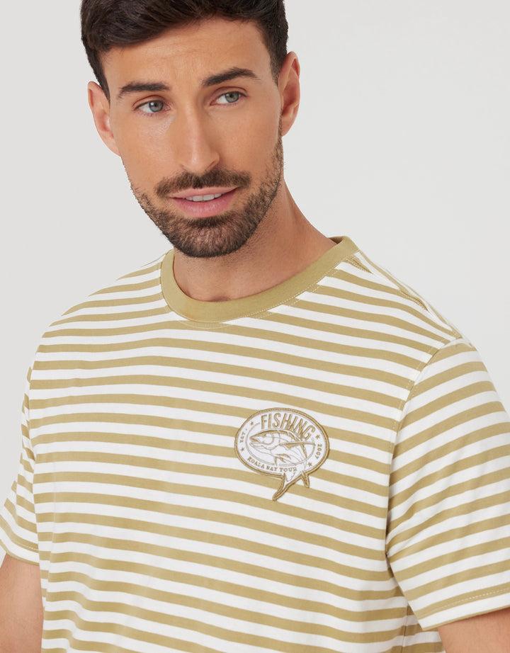 koala bay Camiseta Manga Corta Rayas - Canoon Ofertas especiales