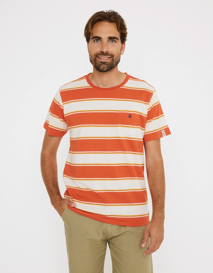 koala bay Camiseta Manga Corta Naranja - Kenneth Rebajas de fábrica