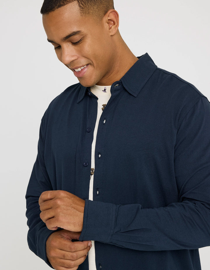koala bay Camisa Manga Larga Azul Marino - Atti Tienda