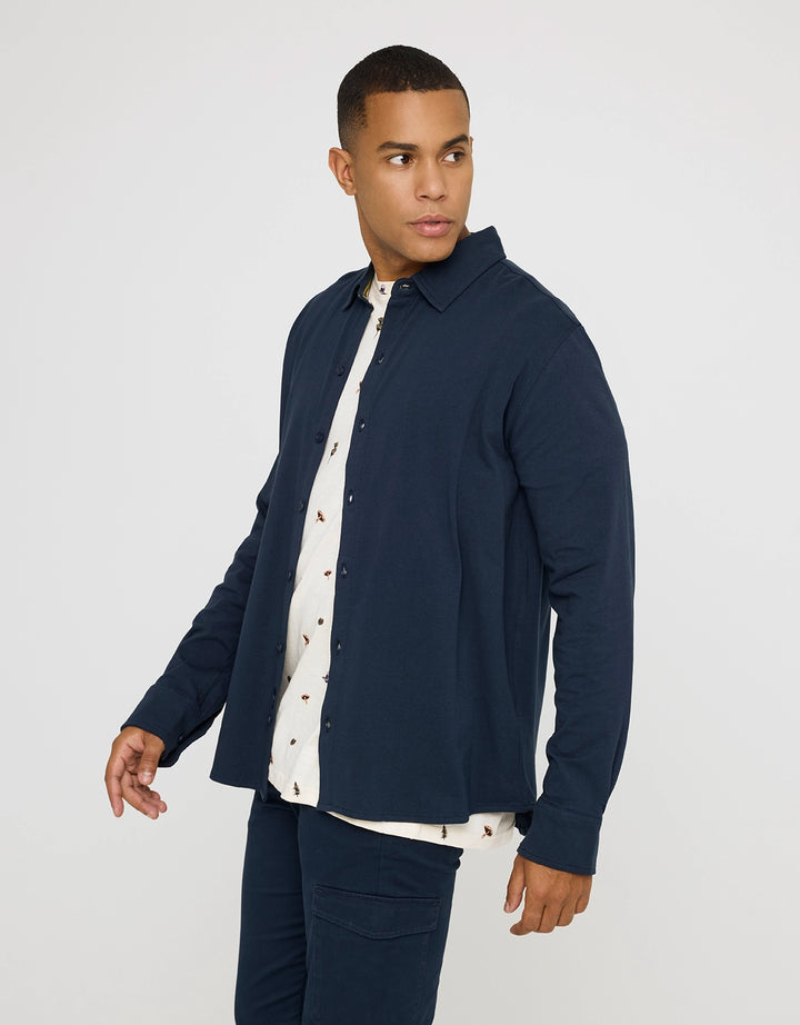koala bay Camisa Manga Larga Azul Marino - Atti Tienda