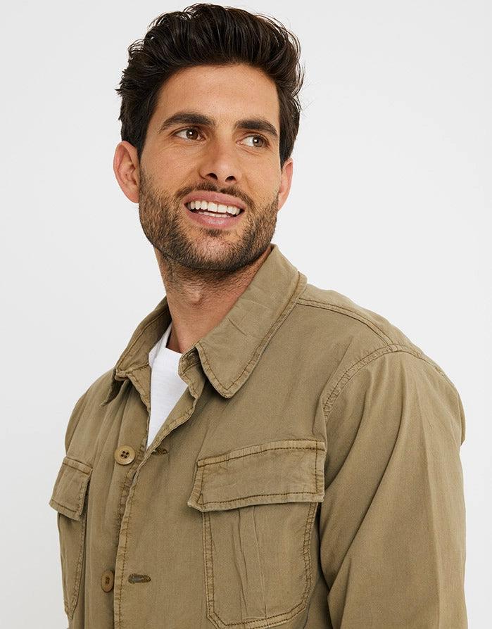 koala bay Sobrecamisa Caqui - Porquerolles Oferta especial