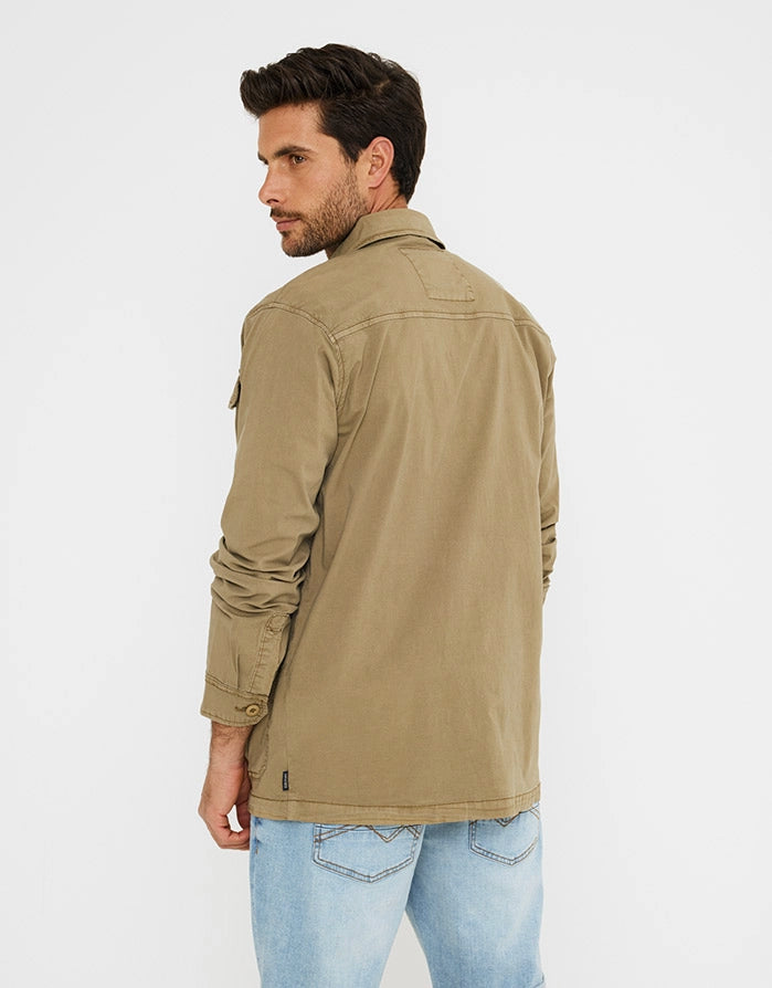 koala bay Sobrecamisa Caqui - Porquerolles Oferta especial