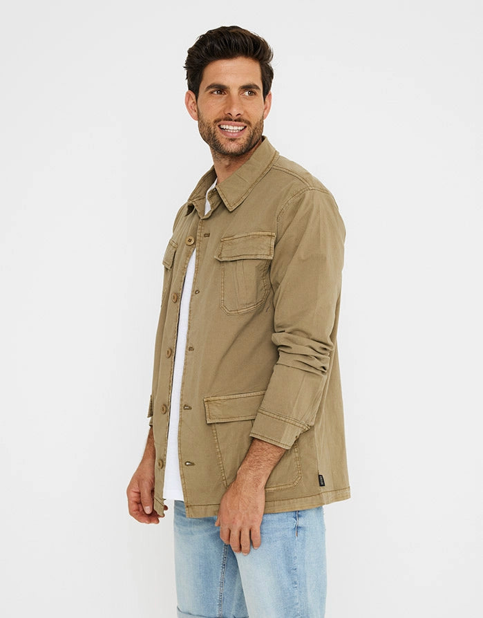 koala bay Sobrecamisa Caqui - Porquerolles Oferta especial