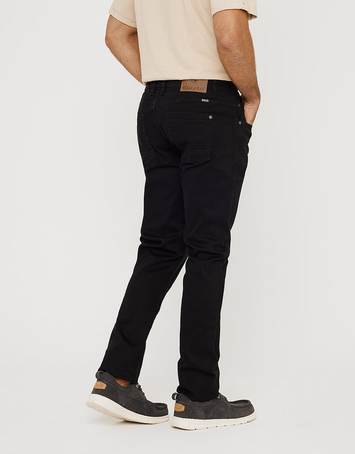 koala bay Pantalón Denim Negro - Lordseat Oferta especial de fábrica