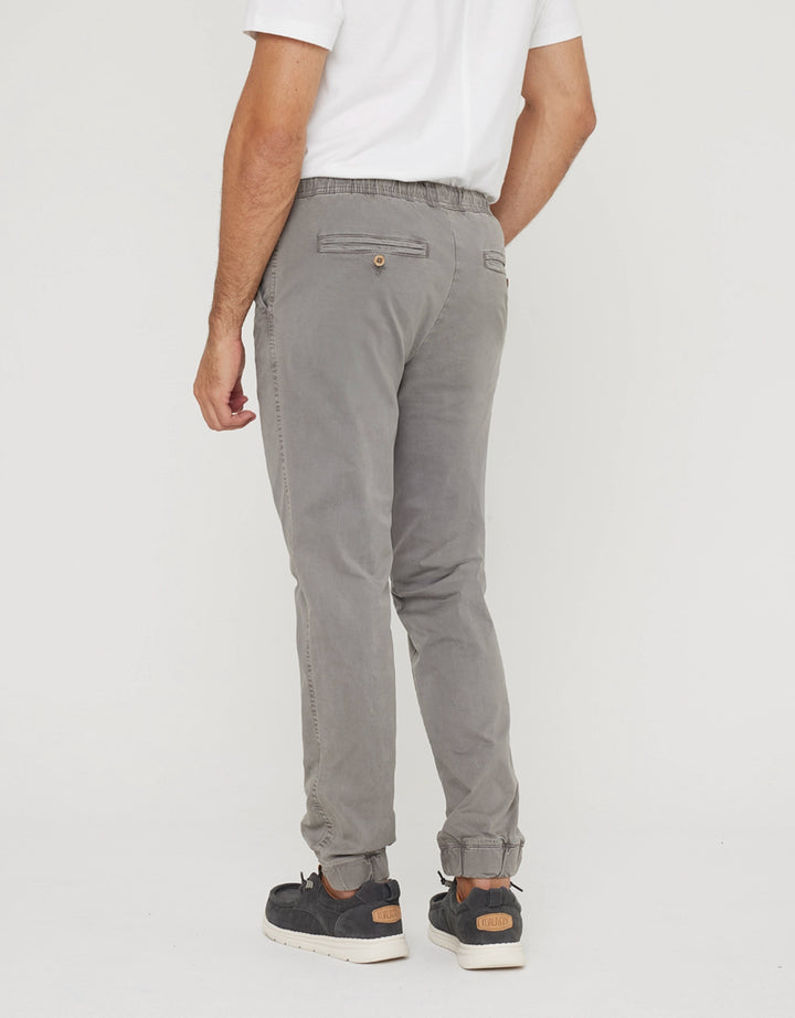 koala bay Pantalón Largo Algodón Gris - Perry Grandes descuentos