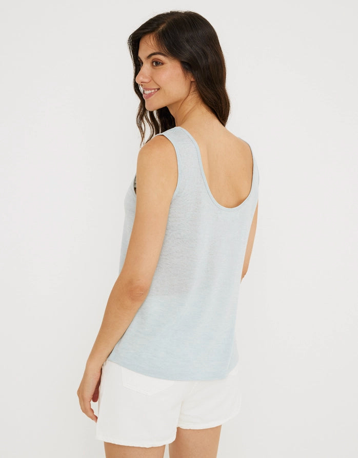 koala bay Camiseta Tirantes Azul Claro - Tutsivi Grandes ahorros