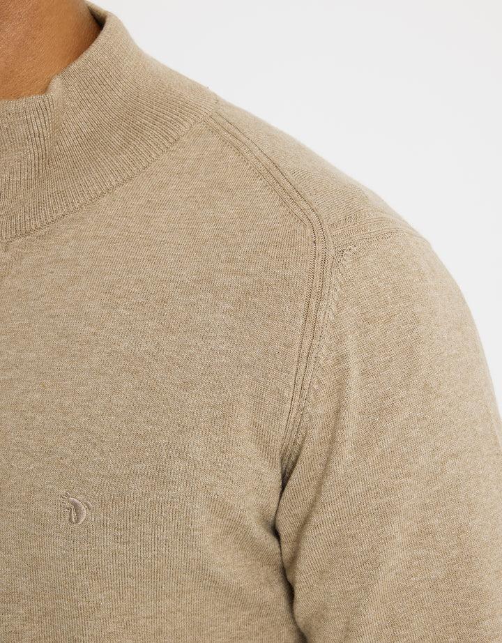 koala bay Jersey con Cremallera Beige - Picos Precio ultrabajo