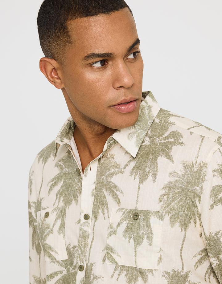 koala bay Camisa Manga Larga Estampado Tropical - Papiro Devoluciones gratuitas