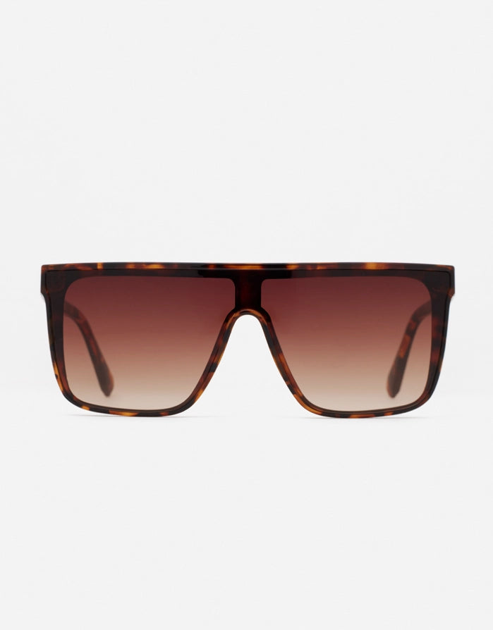 koala bay Gafas de Sol Casual Marrón Carey- Mile En oferta