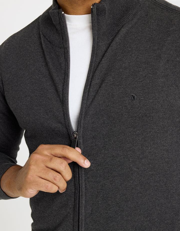 koala bay Jersey con Cremallera Gris - Picos Los más vendidos