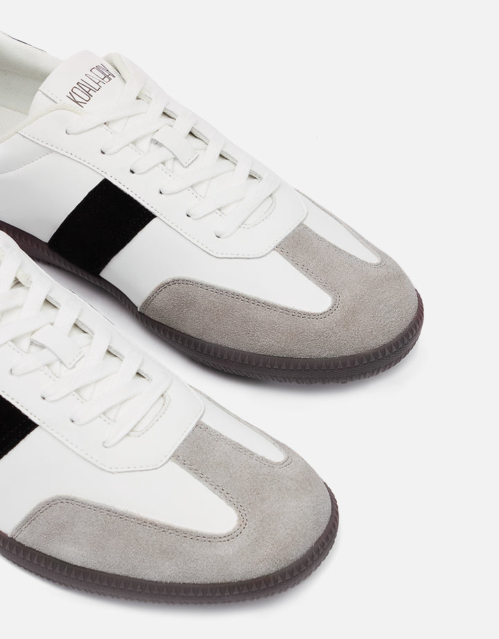 koala bay Zapatillas Retro Suela Goma Blanco - Heritage Ventas relámpago