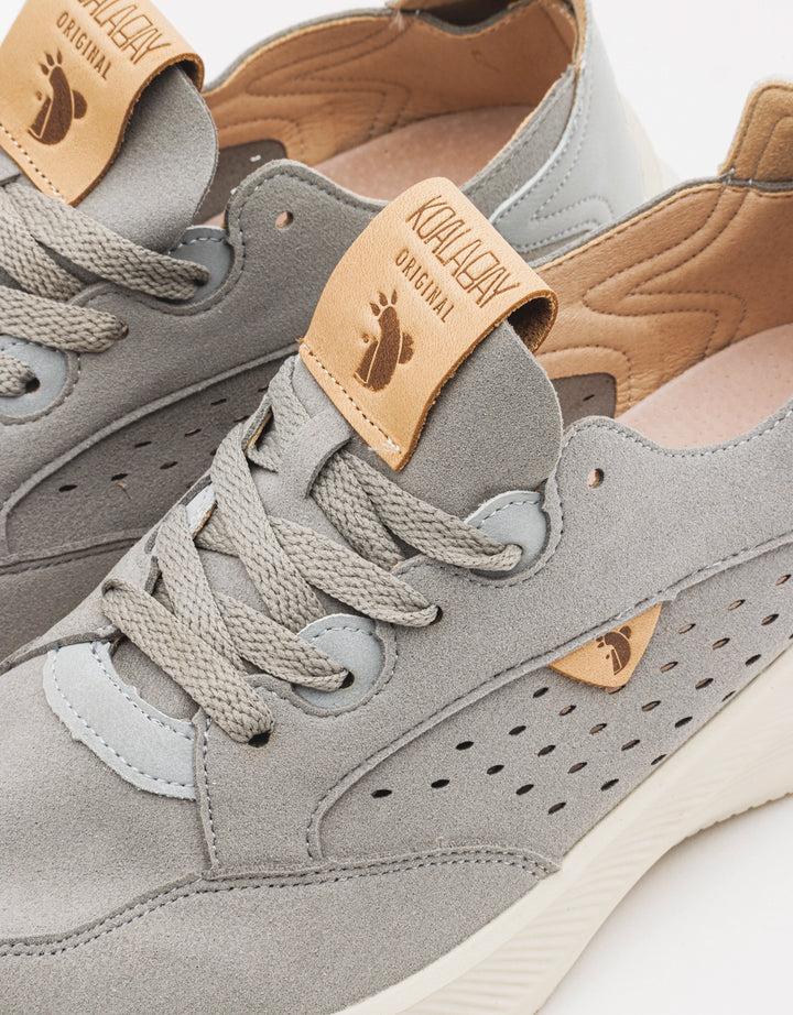 koala bay Zapatillas Memory Foam Gris - Beetle Precio ultrabajo