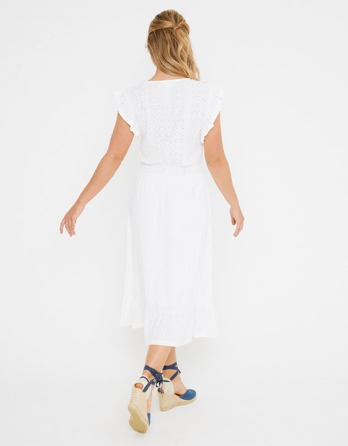 koala bay Vestido Largo Blanco - Tocsi Ofertas