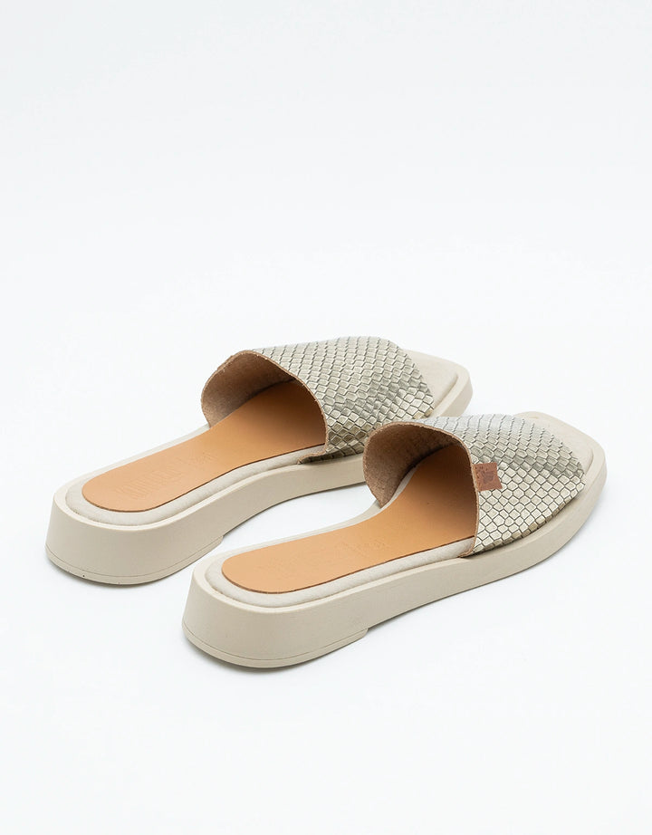 koala bay Sandalias Planas Platino - Kioto Oferta especial