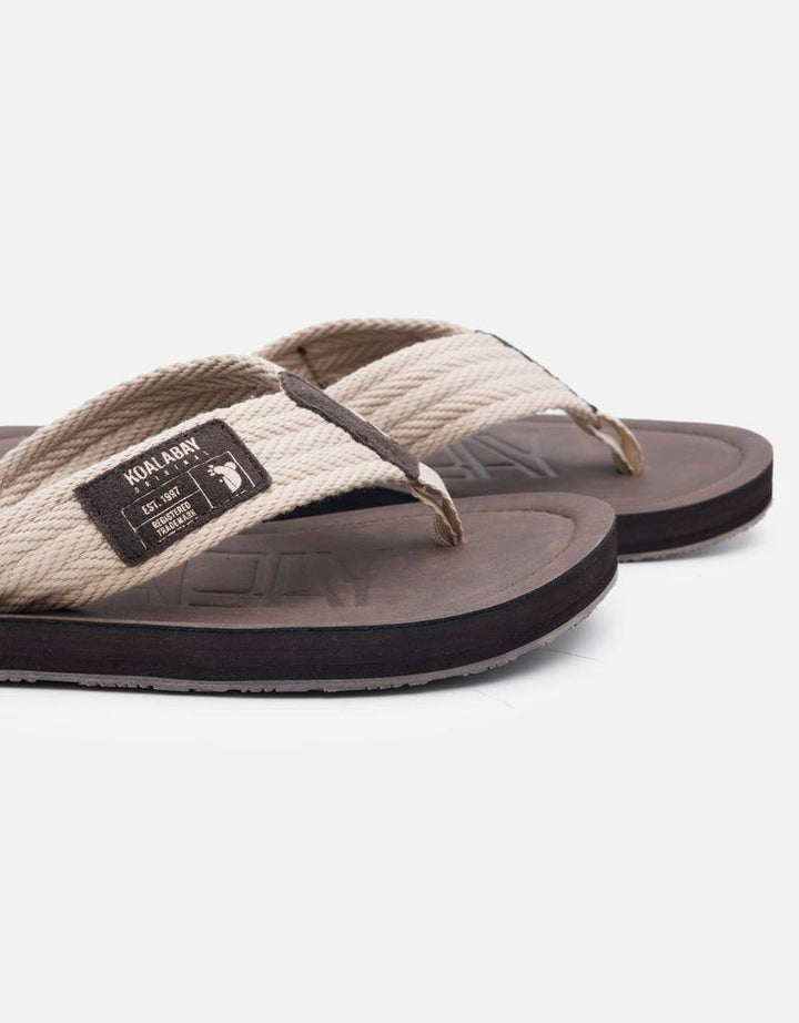 koala bay Chancla Dedo Marrón Oscuro - Sonoma Ofertas de temporada