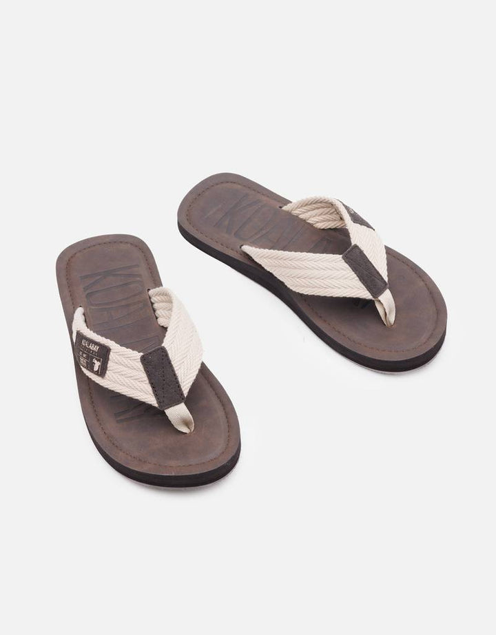 koala bay Chancla Dedo Marrón Oscuro - Sonoma Ofertas de temporada