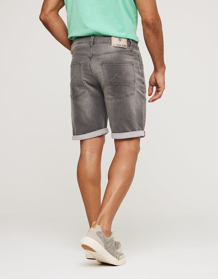 koala bay Bermuda Denim Gris - Melbourne Ofertas