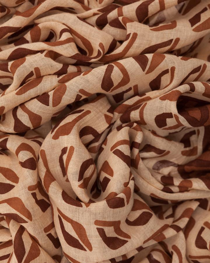 lovat & green CARPET BROWN - LOVAT&GREEN SS’ 18 Scarves Collection 2025