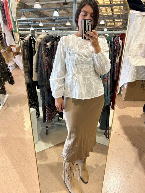 peperosa Camisa bordada Rebajas