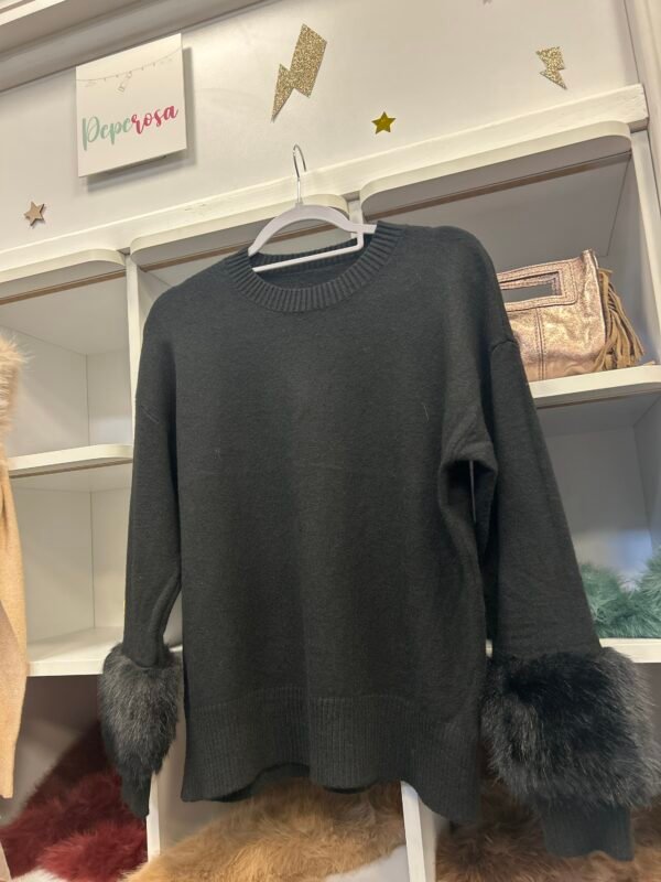 peperosa Jersey Manga Fur Envío gratis