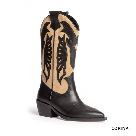 peperosa Bota cowboy combinada Precio ultrabajo