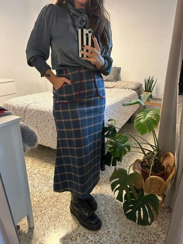 peperosa Falda cuadros Descuento