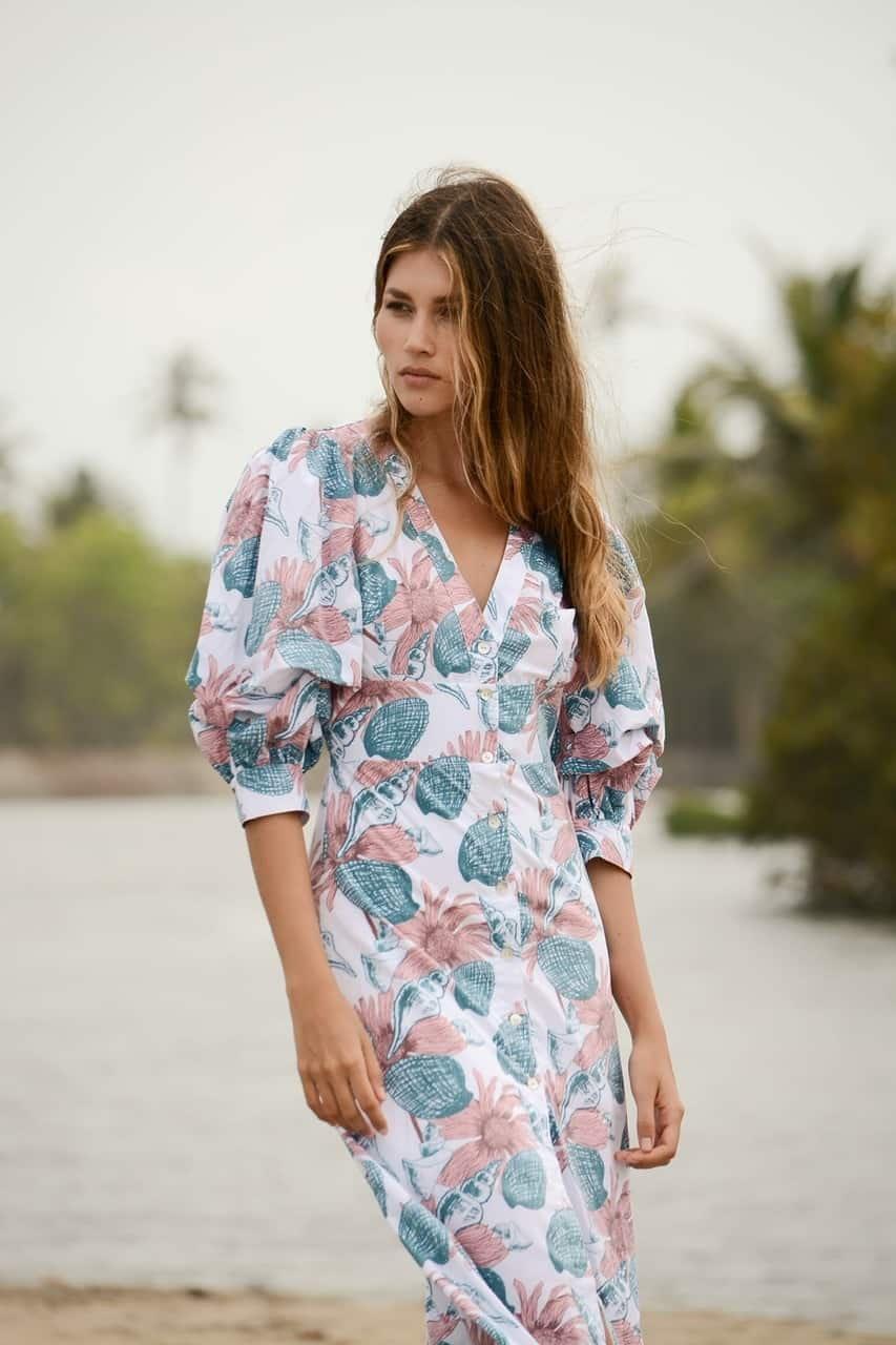 pepita pérez Vestido Ola Superdescuento