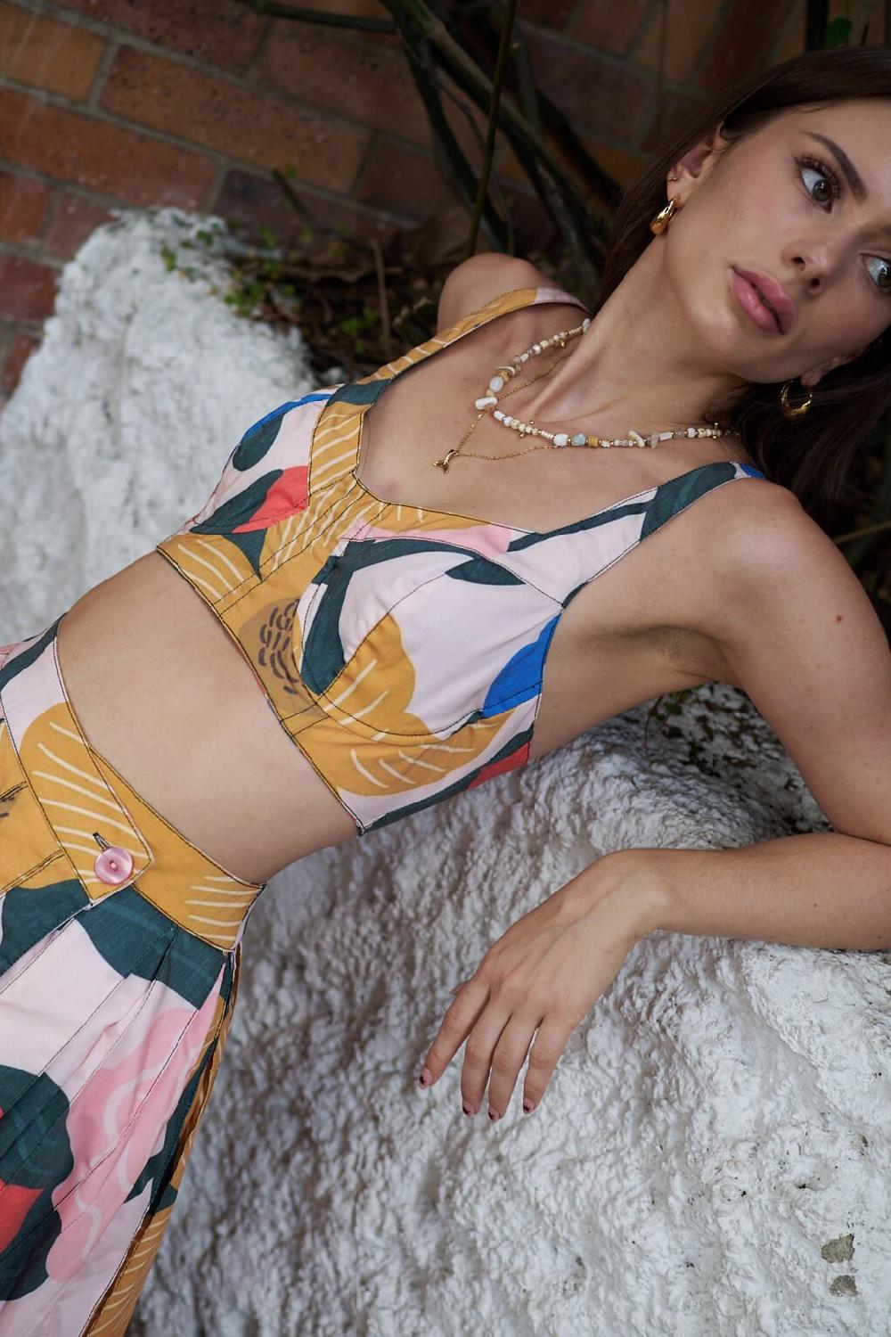pepita pérez Top – Set Laguna (varios colores disponibles) Mejor oferta