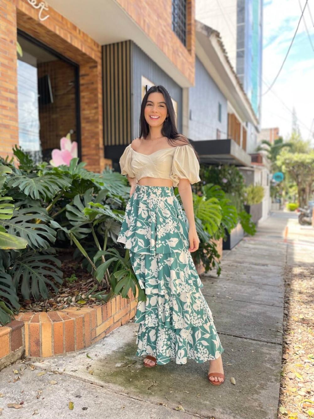 pepita pérez Crop top Alejandra Descuento por venta flash
