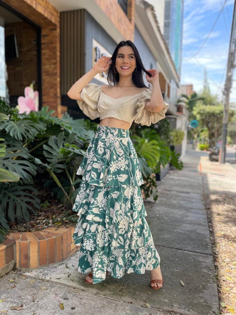 pepita pérez Crop top Alejandra Descuento por venta flash