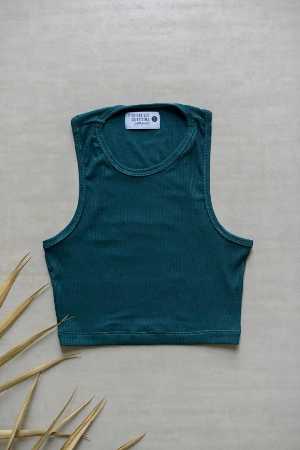pepita pérez Crop top Mar (disponible en varios colores) Outlet