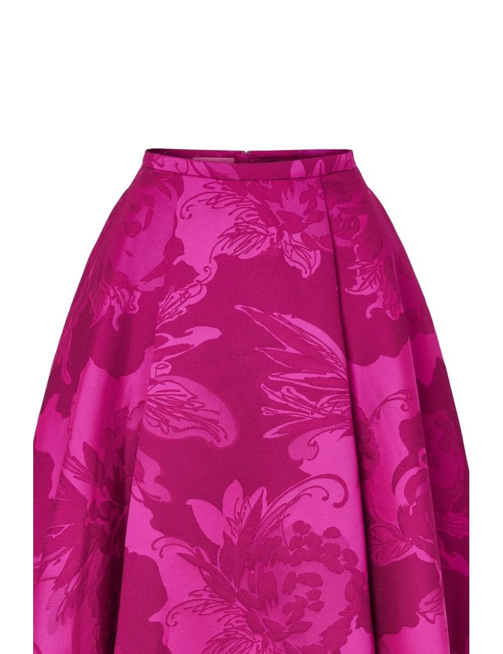 pertegaz Falda jacquard floral Descuentos del mes