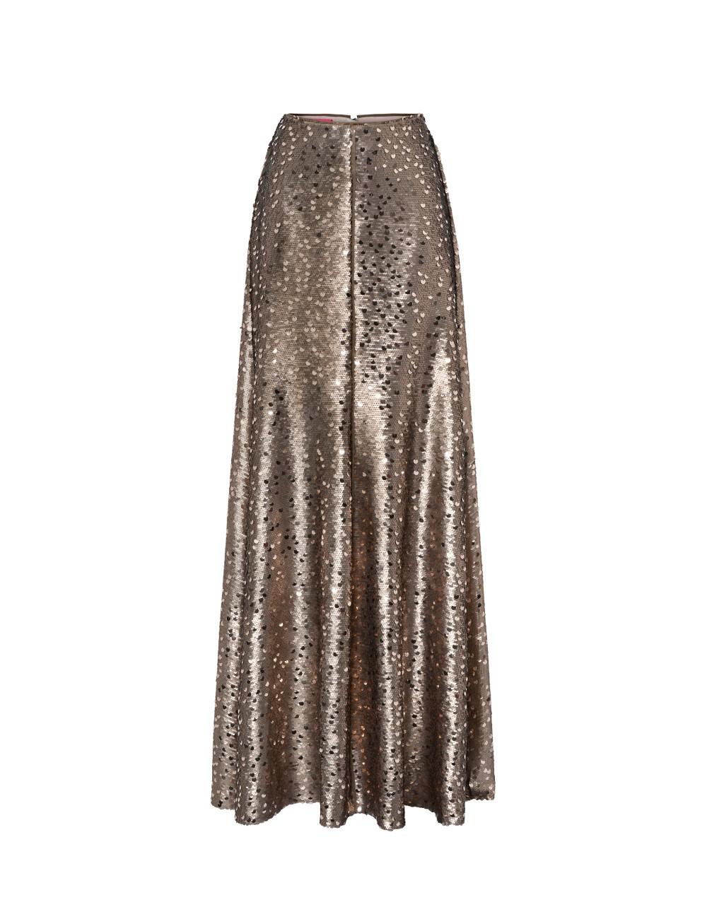 pertegaz Falda larga de paillettes Oferta exclusiva