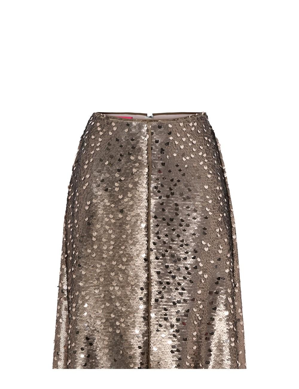 pertegaz Falda larga de paillettes Oferta exclusiva