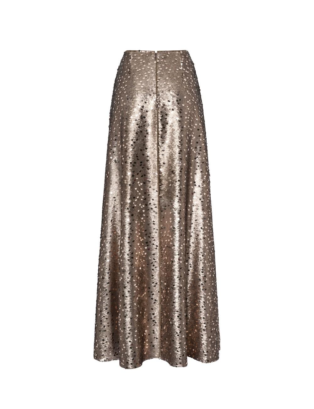 pertegaz Falda larga de paillettes Oferta exclusiva