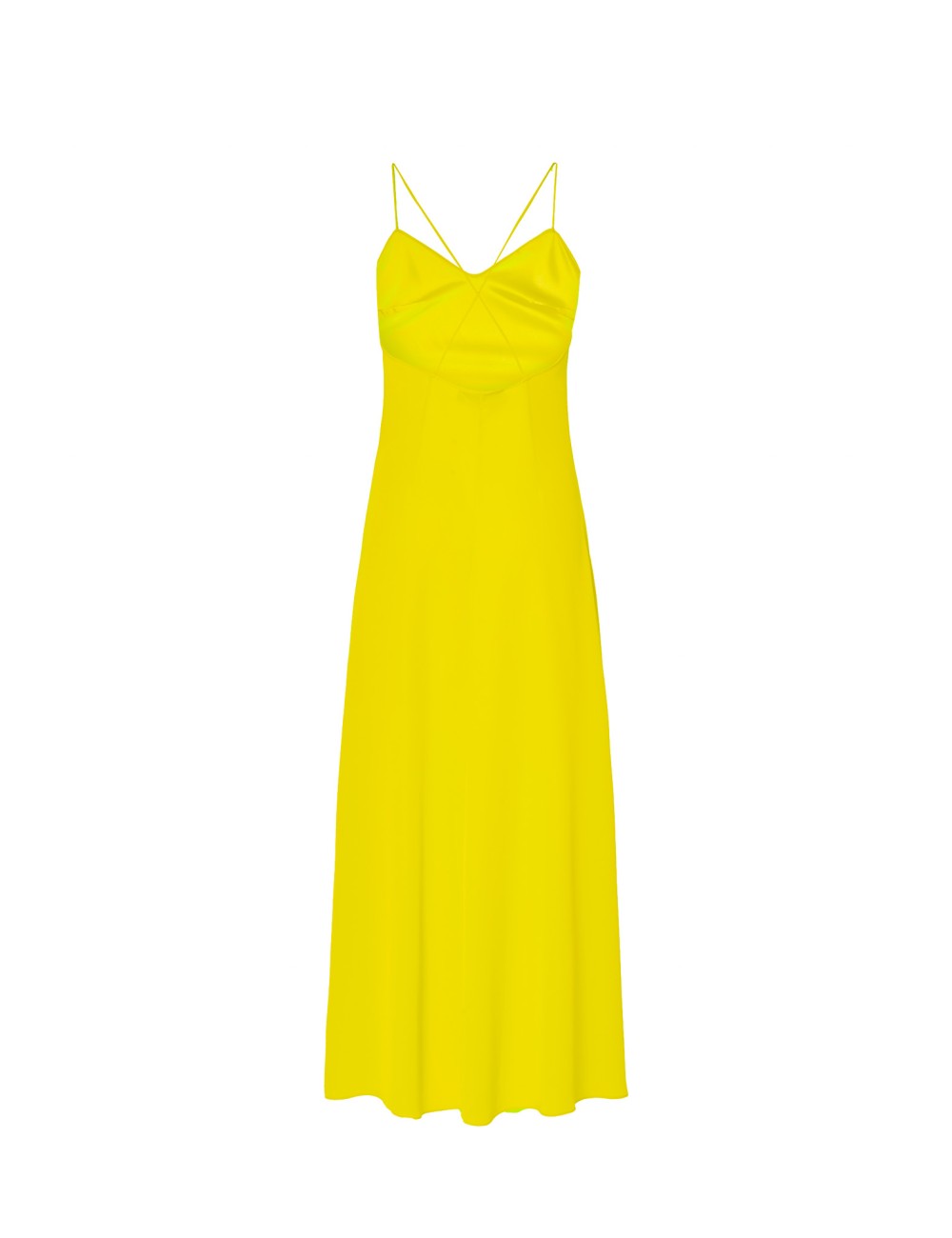pertegaz Vestido lencero amarillo Ventas relámpago