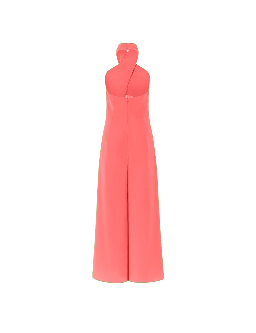 pertegaz Mono largo cuello halter coral Promoción por tiempo limitado
