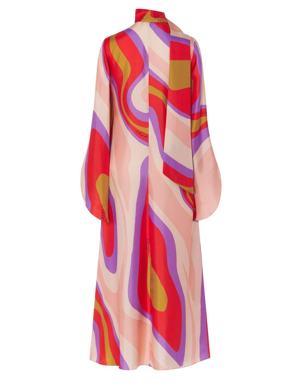 pertegaz Vestido túnica print ondas Ahorra y exporta