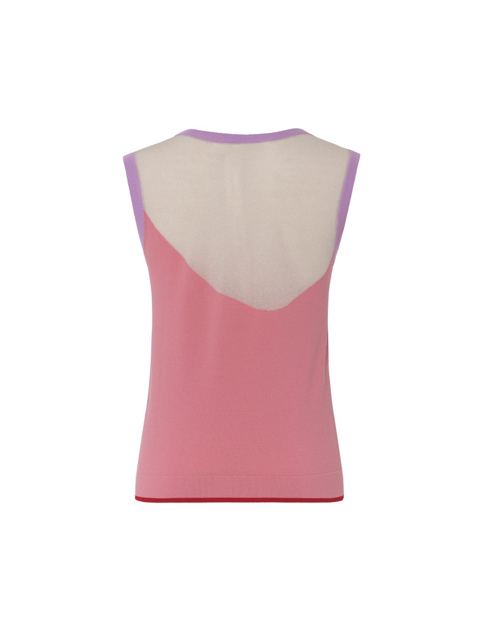 pertegaz Top punto contraste rosa Oferta exclusiva