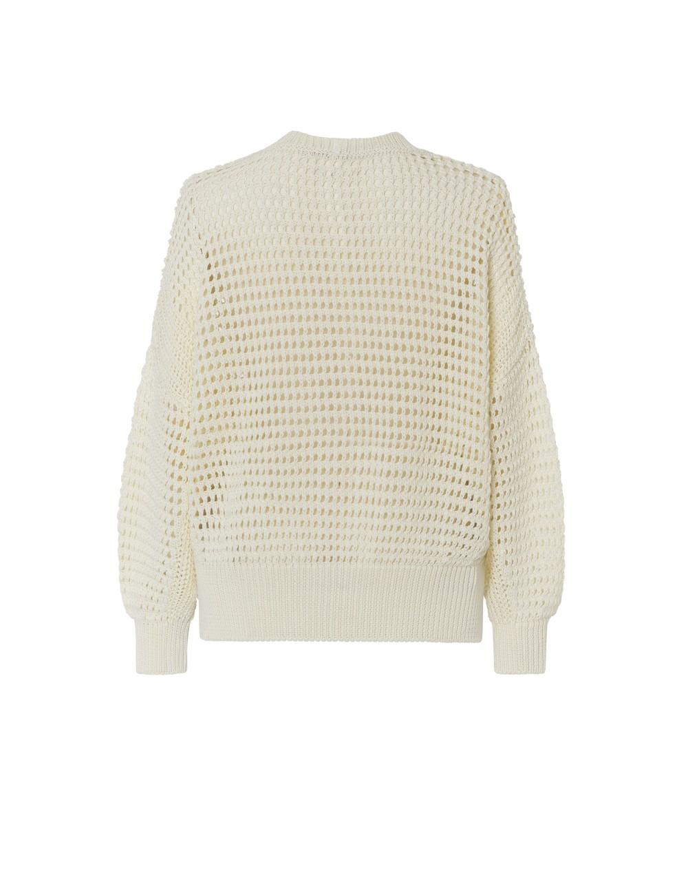 pertegaz Chaqueta de punto oversize calados Venta caliente