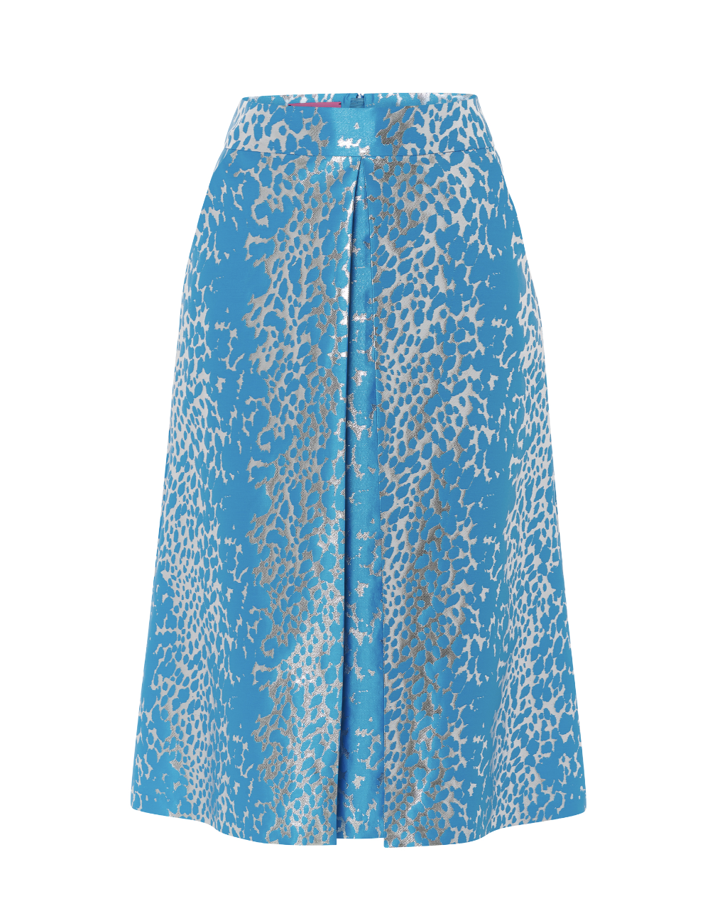 pertegaz Falda midi jacquard lurex En oferta