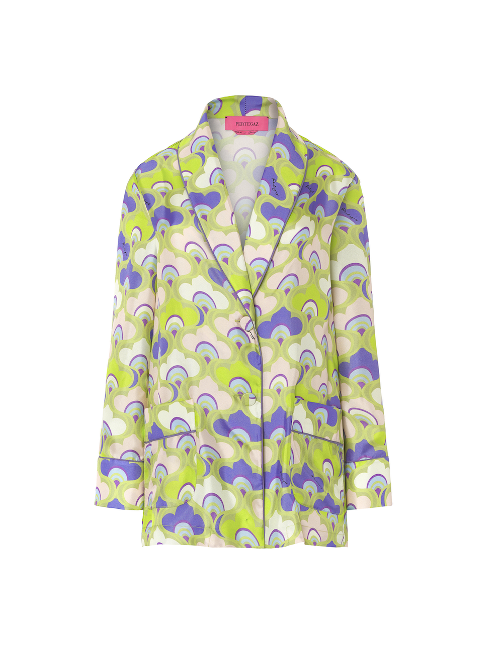 pertegaz Camisa pijamera print retro Envío gratis