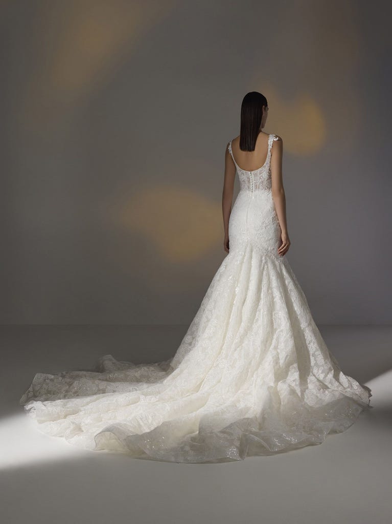 pronovias CHERISH | Vestido de novia sirena Tienda de fábrica