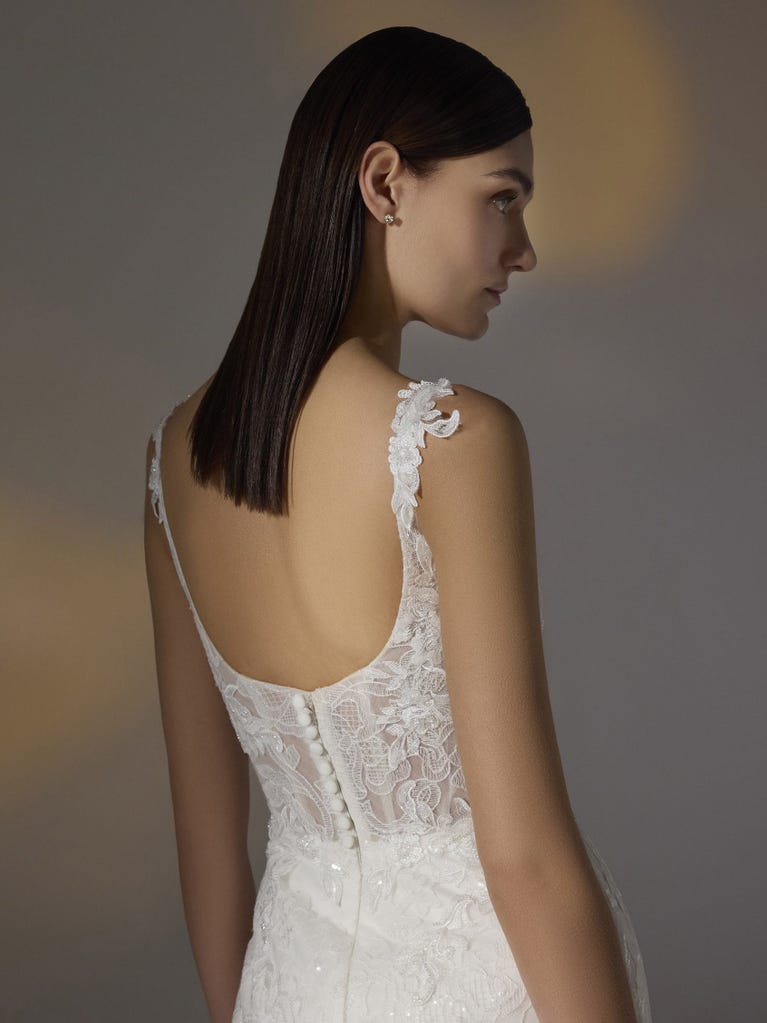 pronovias CHERISH | Vestido de novia sirena Tienda de fábrica