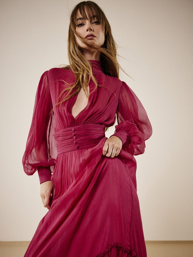 pronovias CHARLIZE | Vestido de fiesta corte en a | Pronovias Ofertas especiales