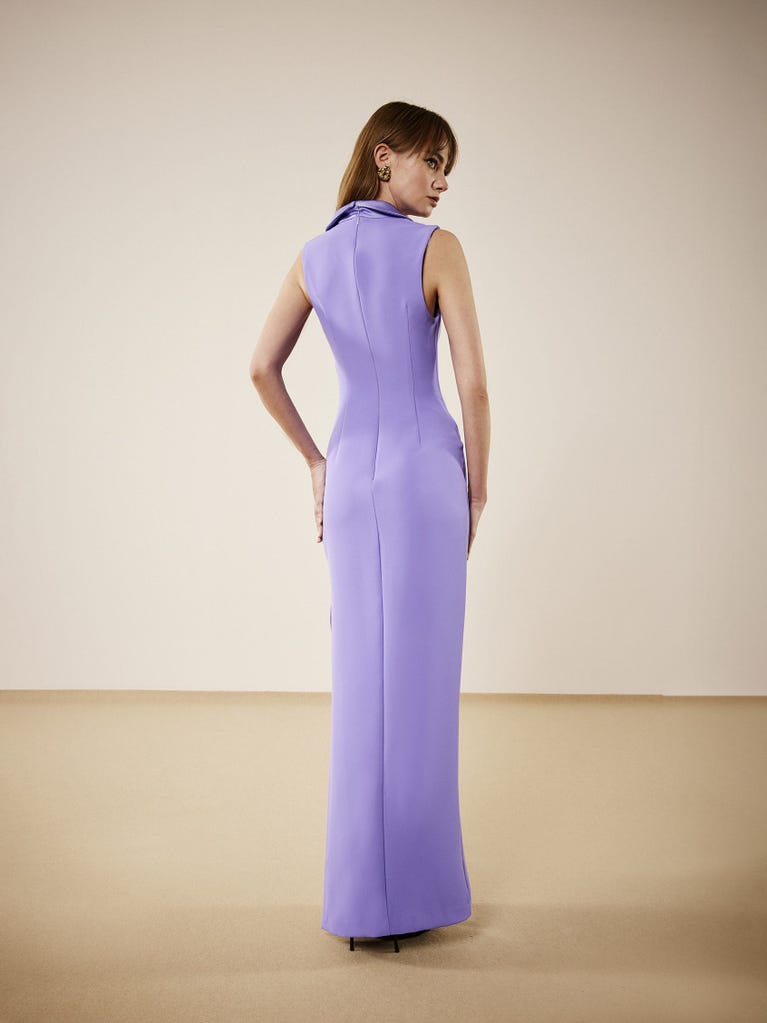 pronovias KLOE | Vestido de fiesta recto escote redondo | Pronovias Rebajas de fin de temporada