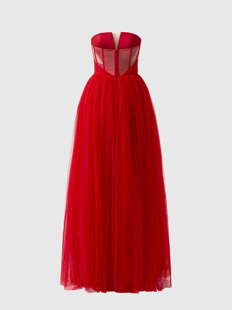 pronovias GUIANNE | Vestido de dama de honor princesa palabra de honor | Vera Wang Bridesmaids Grandes descuentos