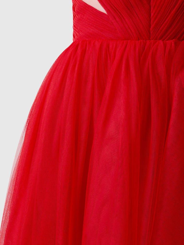 pronovias GUIANNE | Vestido de dama de honor princesa palabra de honor | Vera Wang Bridesmaids Grandes descuentos